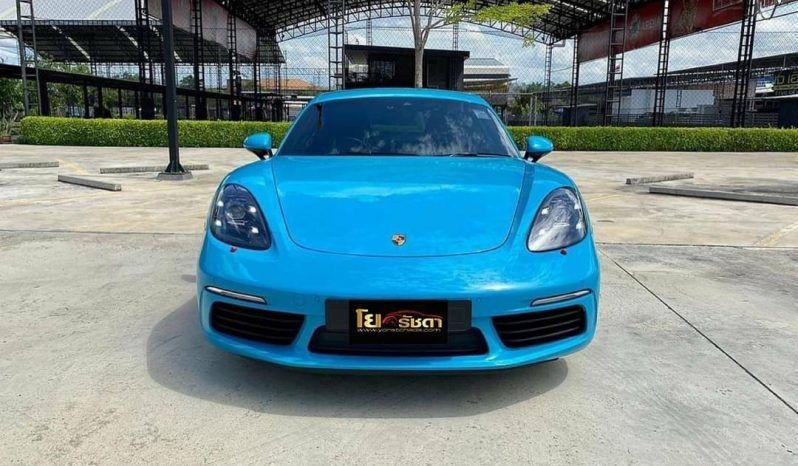 Porsche Cayman 718 “Miami Blue” 2017 full